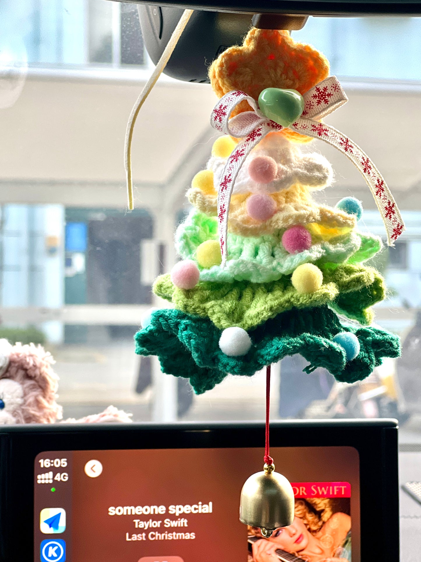 [Gradient Chrismas Tree] Handmade Woven Christmas Tree with Bell