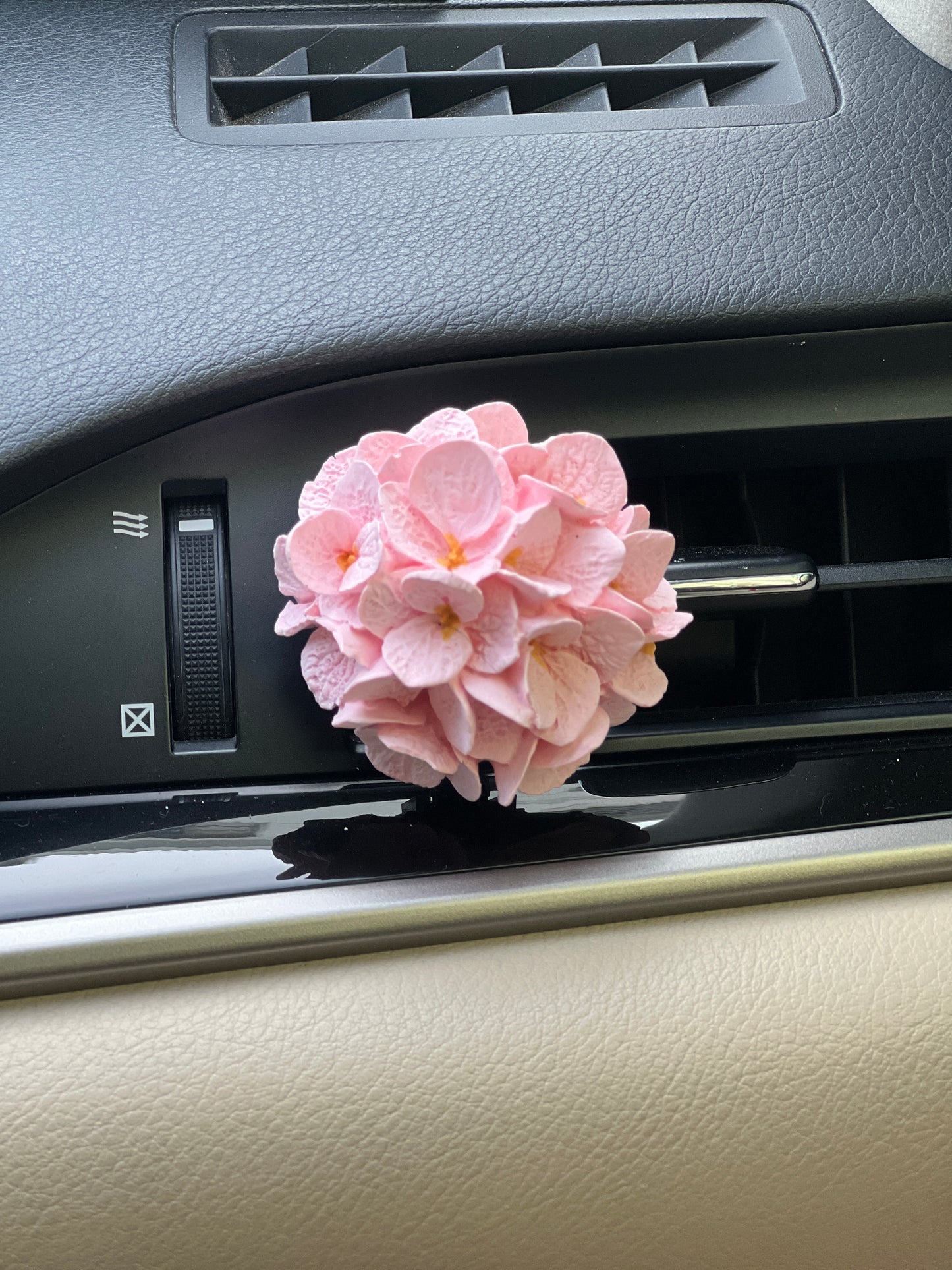 【Hydrangea】Car Air Vent Clip / Car Air Freshener