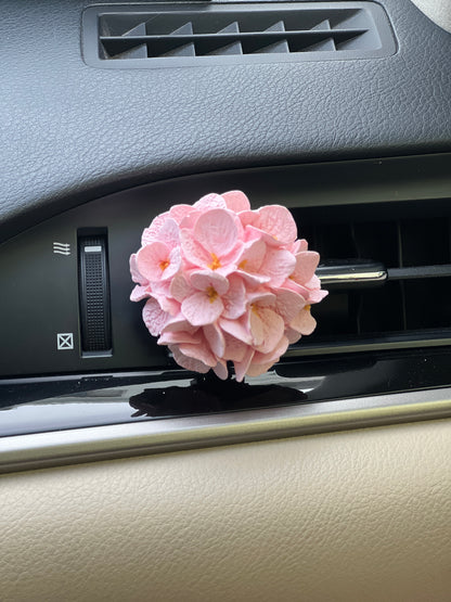 【Hydrangea】Car Air Vent Clip / Car Air Freshener