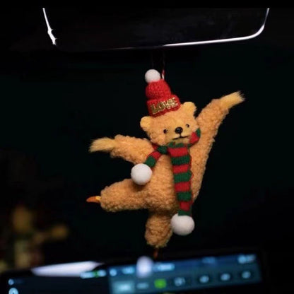 【Ballet Bear】Rearview Mirrow Pendant, Cute Car Decoration