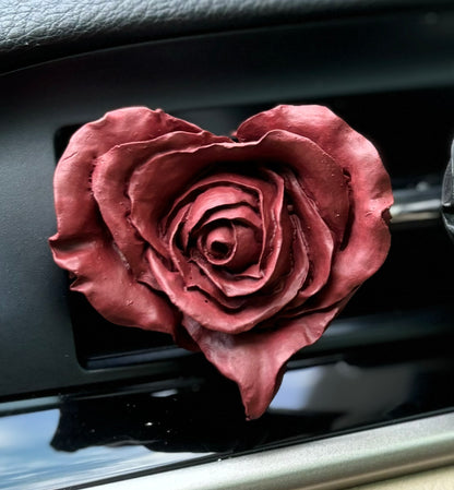 【Roses Heart】Car Vent Clips, Car Aromatherapy Diffuser, Car Decorations