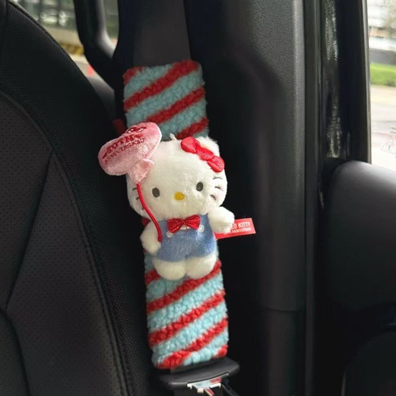 [Balloon Kitty] Seat Belt Cover Belt Pad