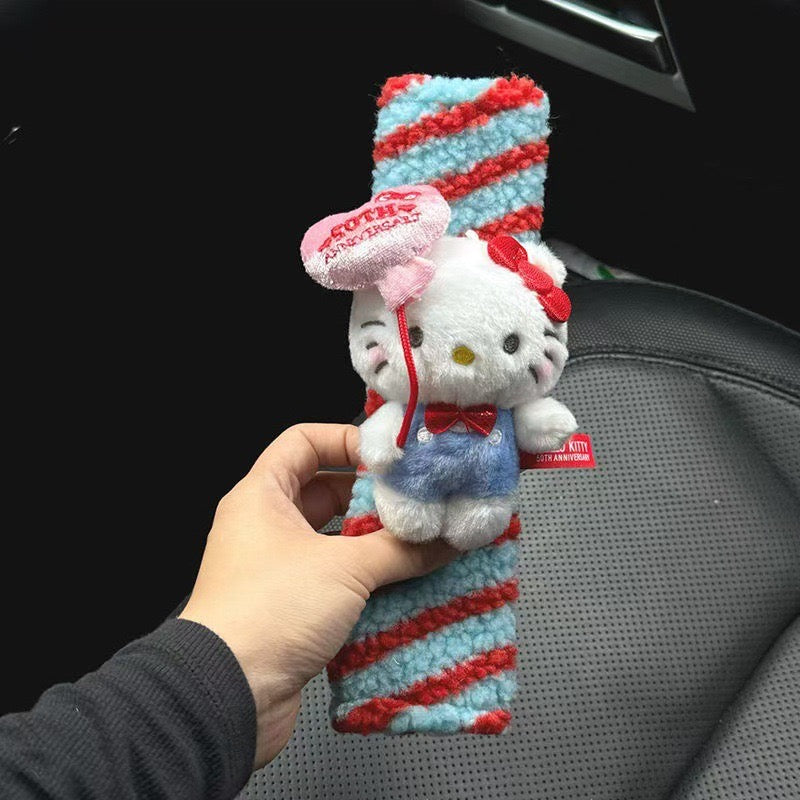 [Balloon Kitty] Seat Belt Cover Belt Pad