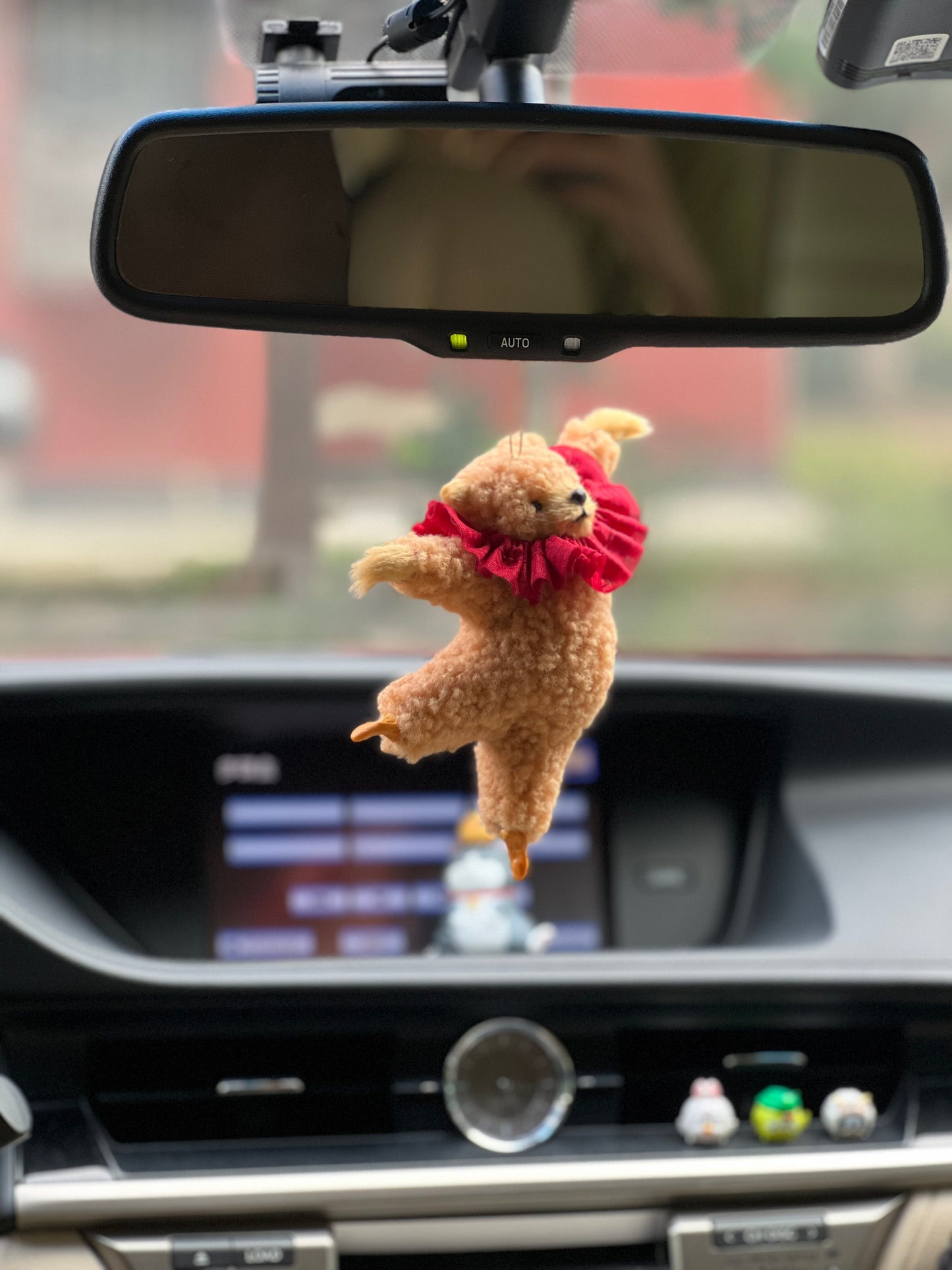 【Ballet Bear】Rearview Mirrow Pendant, Cute Car Decoration