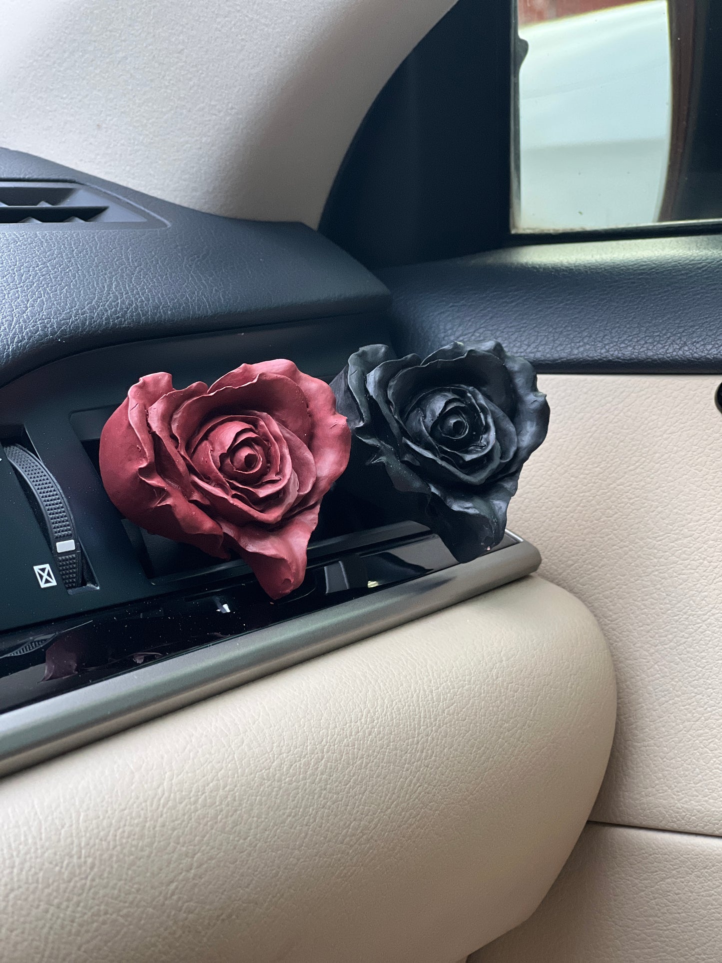 【Roses Heart】Car Vent Clips, Car Aromatherapy Diffuser, Car Decorations