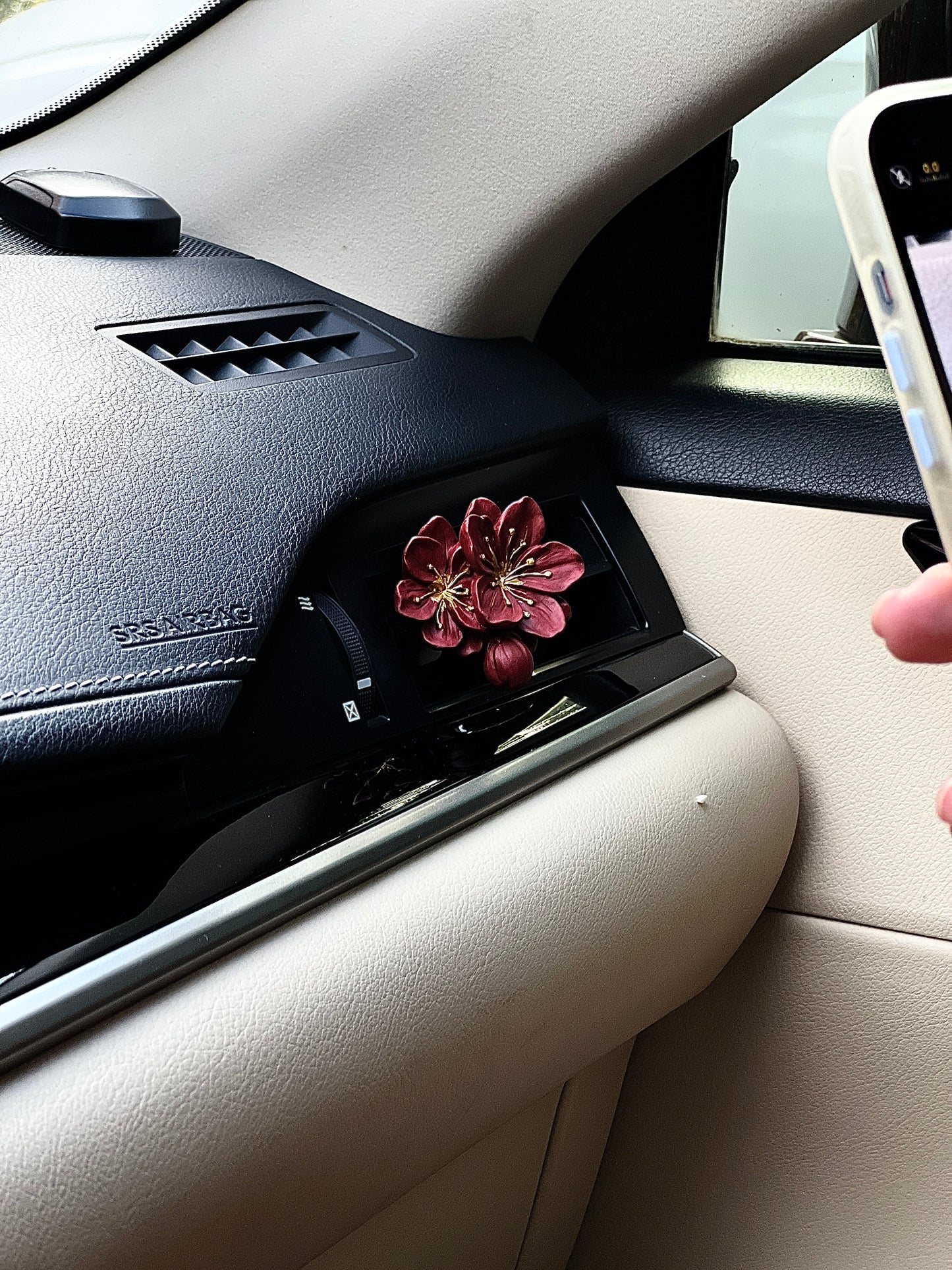 【Plum Blossom】Car Vent Clips & Car Aromatherapy Diffuser