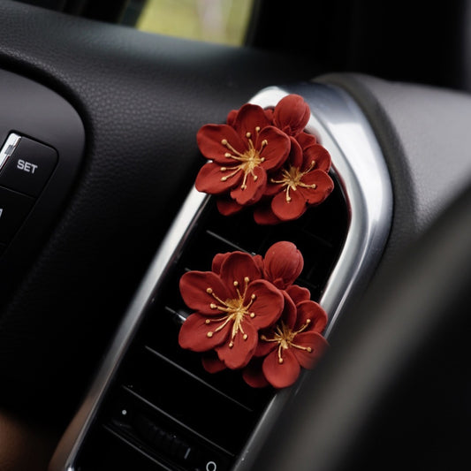 【Plum Blossom】Car Vent Clips & Car Aromatherapy Diffuser