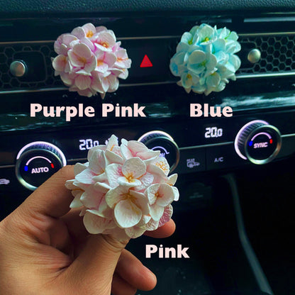 【Hydrangea】Car Air Vent Clip / Car Air Freshener